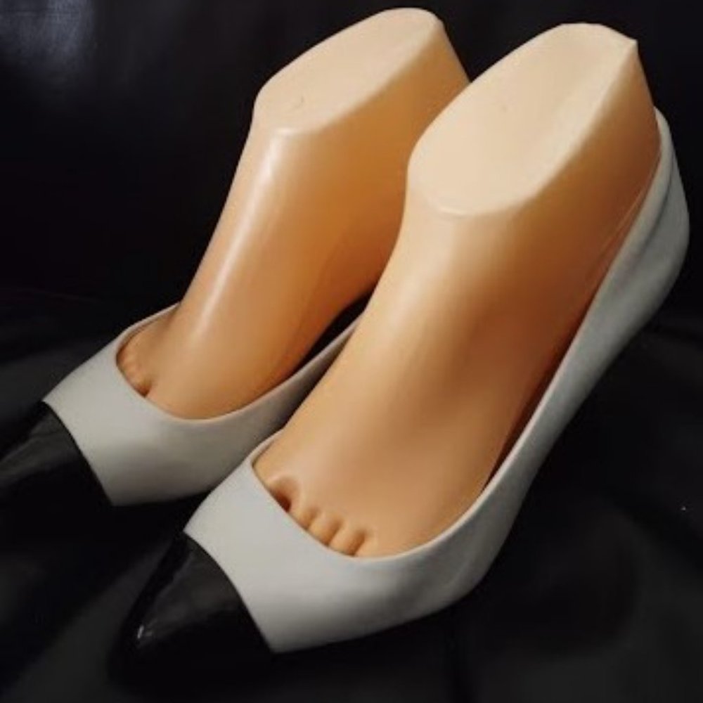 Aldo Black & White Heels